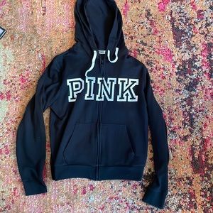 Pink Victoria’s Secret hoodie